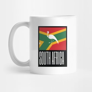 South Africa Country Symbols Mug